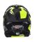 Шлем мото кроссовый HIZER J6801 №1 (M) gray/lemon
