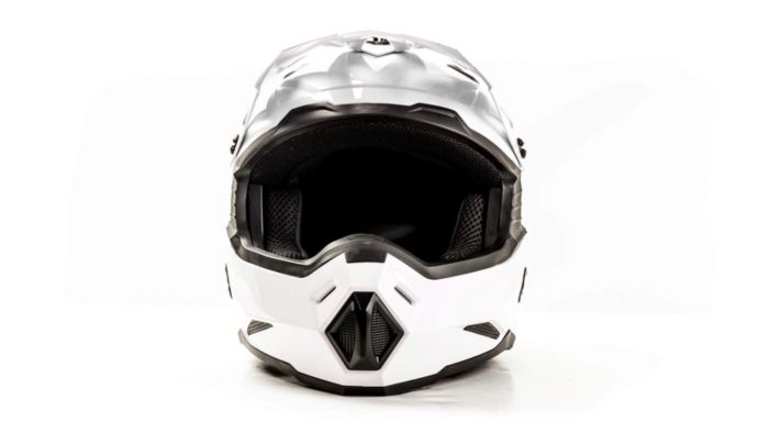 Шлем мото кроссовый HIZER J6801 №2 (L) white