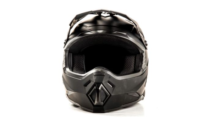 Шлем мото кроссовый HIZER J6801 №3 (XL) matt black