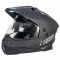 Шлем мото мотард HIZER J6802 №3 (XL) matt black (2 визора)