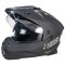 Шлем мото мотард HIZER J6802 №3 (XL) matt black (2 визора)