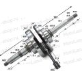 Коленвал 161QMK-B2 200см3 с реверсом Коленвал 161QMK-B2 200см3 с реверсом