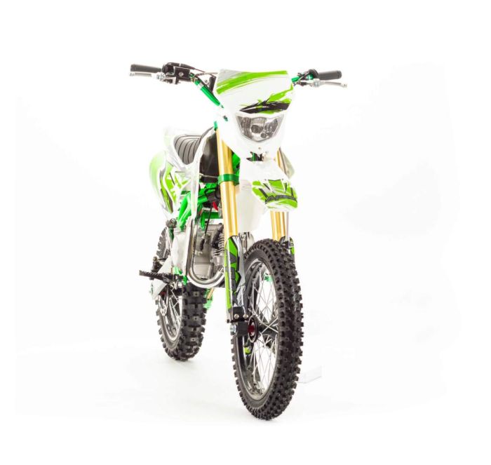 Питбайк Motoland APEX125 E зеленый