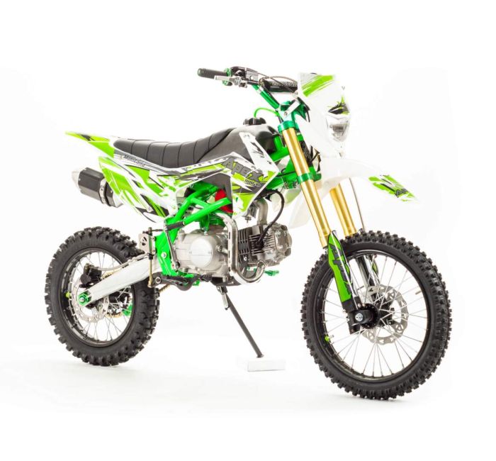 Питбайк Motoland APEX125 E зеленый
