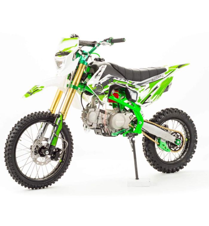 Питбайк Motoland APEX125 E зеленый
