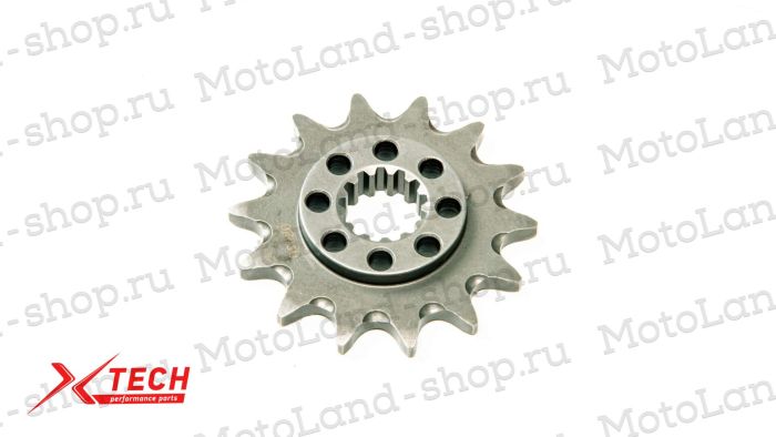 Звезда ведущая (520-14) NC250/NC450 X-TECH сталь 20CrMnTi, с самоочисткой