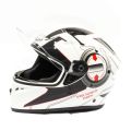 Шлем мото интеграл GTX 578 №4 (M) WHITE/BLACK/RED Шлем мото интеграл GTX 578 №4 (M) WHITE/BLACK/RED