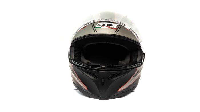 Шлем мото интеграл GTX 578 №5 (L) BLACK/GRAY/RED
