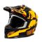 Шлем мото кроссовый GTX 633 №5 (S) BLACK/FLUO ORANGE