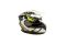 Шлем мото интеграл HIZER B5162 №3 (S) black/lemon