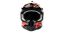 Шлем мото кроссовый GTX 633 №10 (M) BLACK/RED GREY