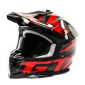 Шлем мото кроссовый GTX 633 №10 (XXL) BLACK/RED GREY Шлем мото кроссовый GTX 633 №10 (XXL) BLACK/RED GREY