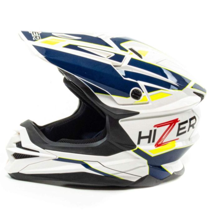 Шлем мото кроссовый HIZER J6803 №7 (S)