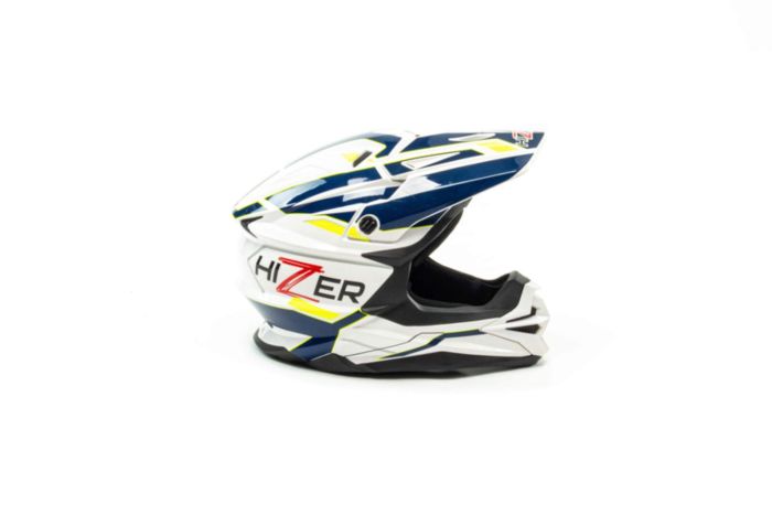 Шлем мото кроссовый HIZER J6803 №7 (XL)