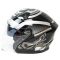 Шлем мото открытый HIZER J228 №2 (L) black/gray