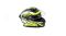 Шлем мото модуляр HIZER J5906 №1 (L) black/neon yellow (2 визора)