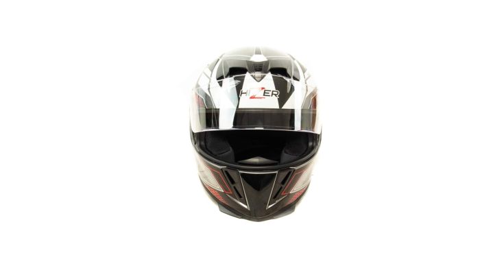Шлем мото интеграл HIZER J5311 №3 (S) gray/white