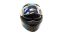 Шлем мото интеграл HIZER J5320 №1 (L) black/blue (2 визора)