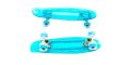 Скейтборд KROSTEK 22" пластик PC22 №5 / BLUE / LED Скейтборд KROSTEK 22" пластик PC22 №5 / BLUE / LED