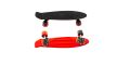 Скейтборд KROSTEK 22" пластик PC22 №8 / BLACK / RED Скейтборд KROSTEK 22" пластик PC22 №8 / BLACK / RED
