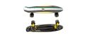 Скейтборд KROSTEK 22" пластик PC22 №10 / BLACK / YELOW Скейтборд KROSTEK 22" пластик PC22 №10 / BLACK / YELOW