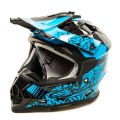 Шлем мото кроссовый GTX 632S №3 (L) BLACK / BLUE детский (53-54) Шлем мото кроссовый GTX 632S №3 (L) BLACK / BLUE детский (53-54)