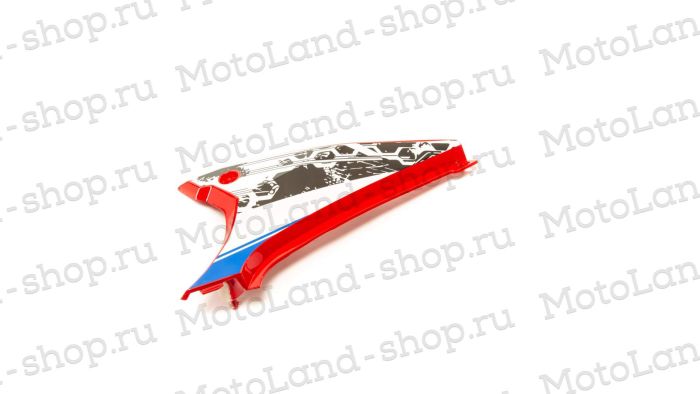 Пластик накладка боковая левая RZ200 (красный)