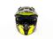 Шлем мото мотард GTX 690 №2 (L) BLACK/FLUO YELLOW GREY