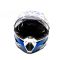Шлем мото кроссовый HIZER J6801 №6 (S) white/blue