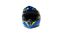 Шлем мото кроссовый HIZER 915 №6 (L) havy/neon/yellow/blue
