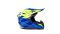 Шлем мото кроссовый HIZER 915 №6 (L) havy/neon/yellow/blue