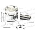 Поршень в сборе 139QMB 50/80см3 X-TECH Поршень в сборе 139QMB 50/80см3 X-TECH