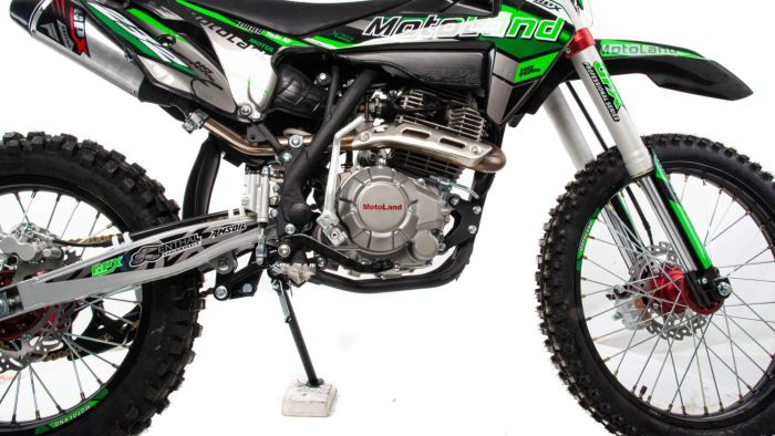 Мотоцикл Кросс Motoland XT300 HS (175FMM) (BB-300cc) зеленый