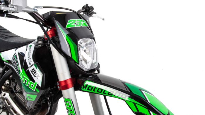 Мотоцикл Кросс Motoland XT300 HS (175FMM) (BB-300cc) зеленый