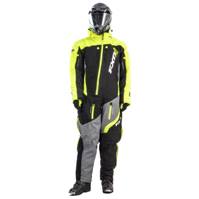 Комбинезон для снегохода FXR Maverick Lite №1 lemon-green (текстиль) (M)