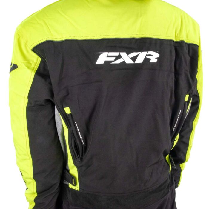 Комбинезон для снегохода FXR Maverick Lite №1 lemon-green (текстиль) (M)
