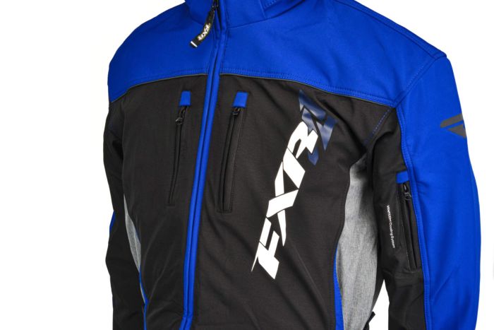 Комбинезон для снегохода FXR Maverick Lite №2 blue (текстиль) (M)