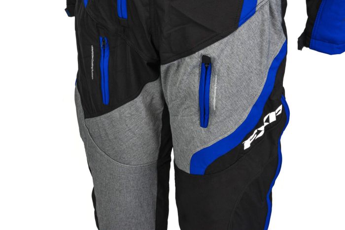 Комбинезон для снегохода FXR Maverick Lite №2 blue (текстиль) (L)