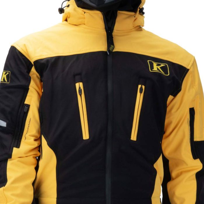 Комбинезон для снегохода KLIM №3 yellow (текстиль) (XL)