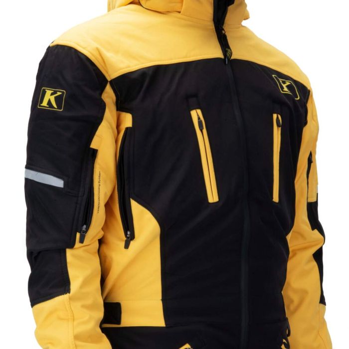 Комбинезон для снегохода KLIM №3 yellow (текстиль) (XL)