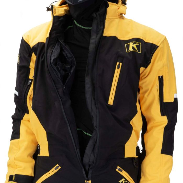 Комбинезон для снегохода KLIM №3 yellow (текстиль) (XL)
