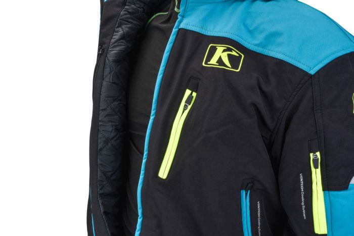 Комбинезон для снегохода KLIM №4 blue (текстиль) (XL)