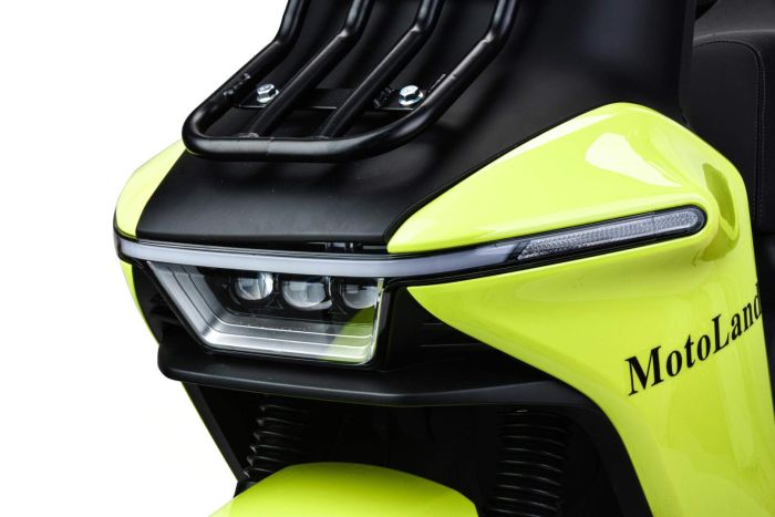 Скутер Motoland CRICKET 150 (WY150-5D) зеленый