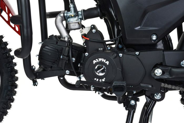 Мопед Motoland Альфа RS Forester 11 (LM48-B) красный (A)