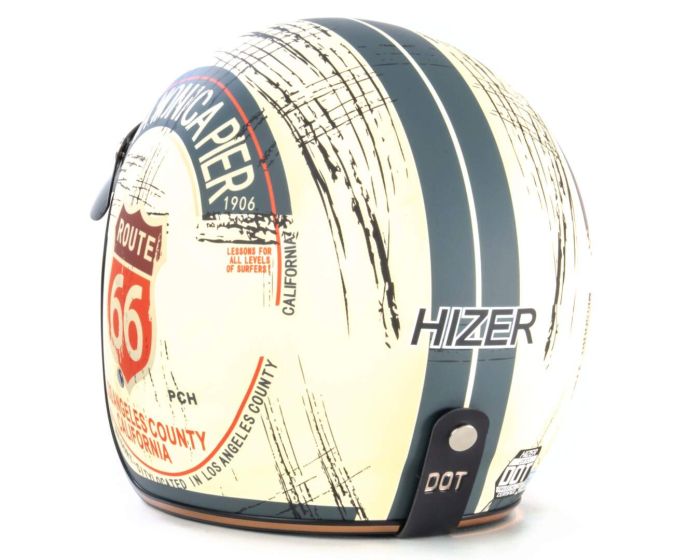 Шлем мото открытый HIZER J510 №1 (XXL)
