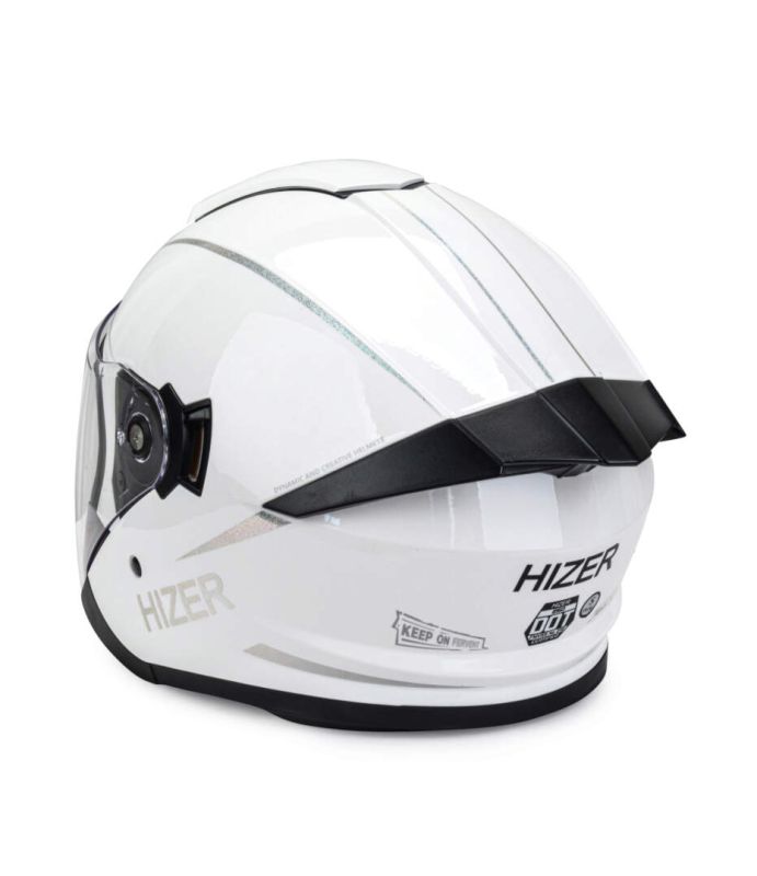Шлем мото открытый HIZER 250 №2 (XL) white
