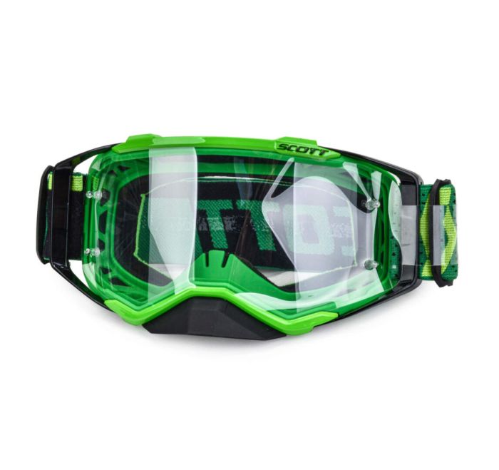 Очки мотокросс SCOTT №3 black/green