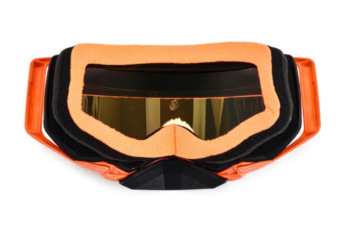Очки мотокросс SCOTT №4 black/orange