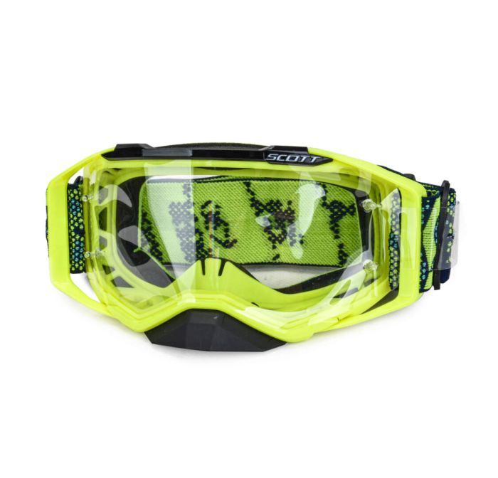 Очки мотокросс SCOTT №5 yellow/black