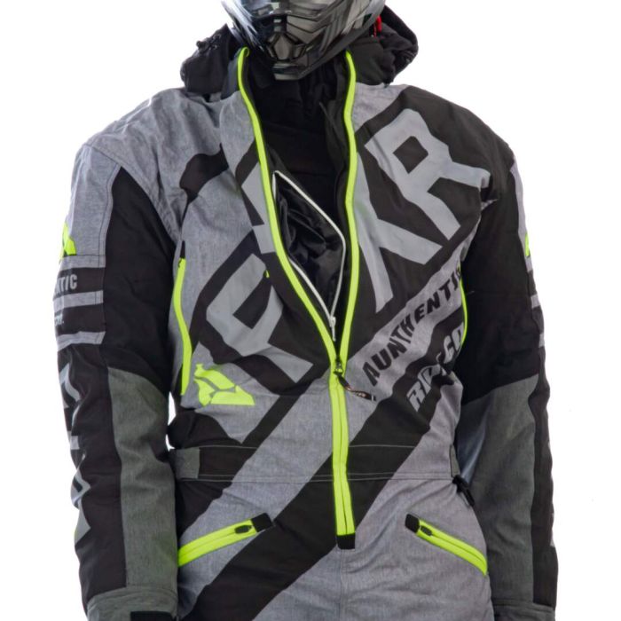 Комбинезон для снегохода FXR CX №3 gray-green (текстиль) (XXL)